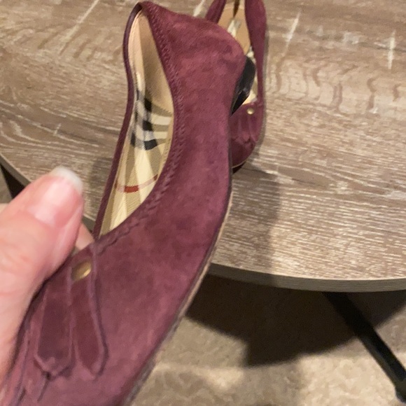 Authentic Burberry suede flats - Picture 5 of 7